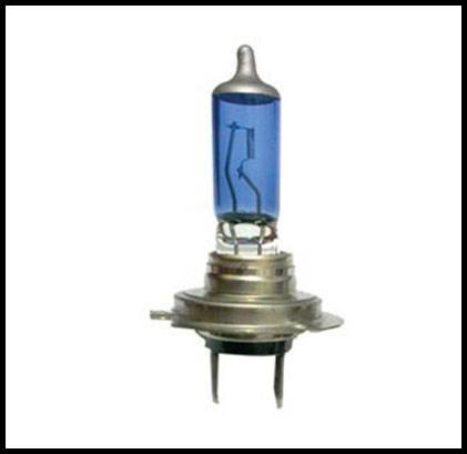 لامپ چراغ جلو دو فيش (LANTERN)  H7 100W(SUPER WHITE)